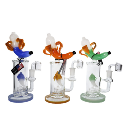 9 INCH LAZY BANANA HANGER WATER PIPE 448GM 1CT 